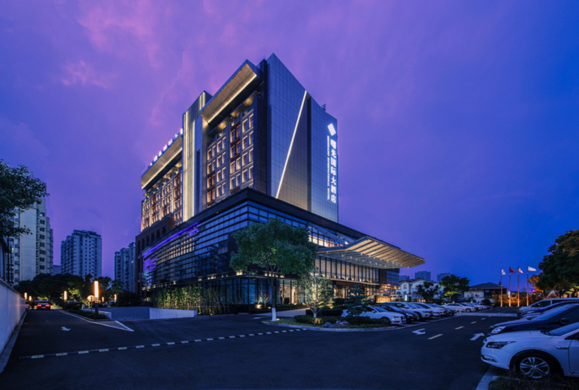 Shuguang International Hotel Kunshan Côn Sơn Ngoại thất bức ảnh